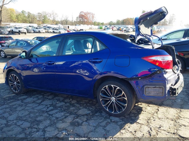2016 TOYOTA COROLLA S PLUS VIN: 2T1BURHE9GC630441