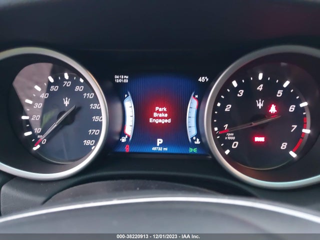 38220913 :رقم المزاد ، ZAM57RTA1G1176310 vin ، 2016 Maserati Ghibli S Q4 مزاد بيع