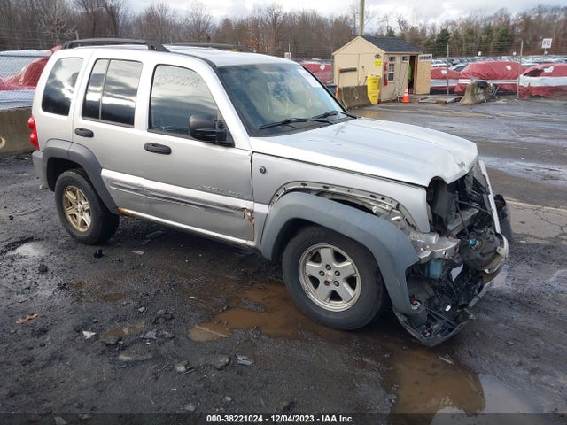 2003 JEEP LIBERTY SPORT VIN: 1J4GL48K03W510010