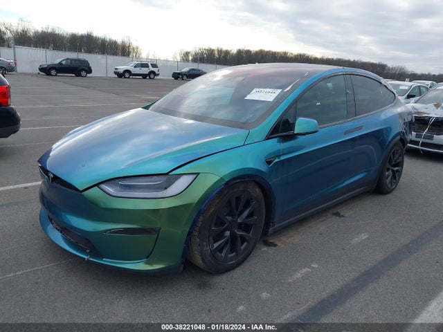 2022 TESLA MODEL X DUAL MOTOR ALL-WHEEL DRIVE VIN: 7SAXCAE53NF364019