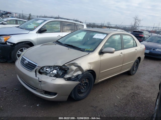 2006 TOYOTA COROLLA LE VIN: 2T1BR32E76C604166