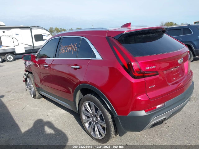 1GYFZDR47LF135114 Cadillac Xt4 Awd Premium Luxury