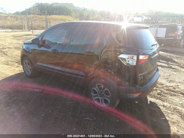 2021 FORD ECOSPORT S VIN: MAJ3S2FE9MC412031
