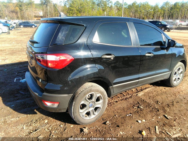 2021 FORD ECOSPORT S VIN: MAJ3S2FE9MC412031