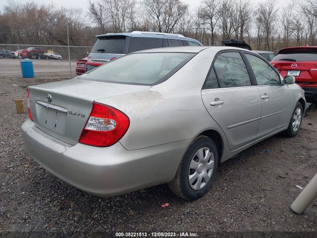 2003 TOYOTA CAMRY LE VIN: JTDBE32K730206334