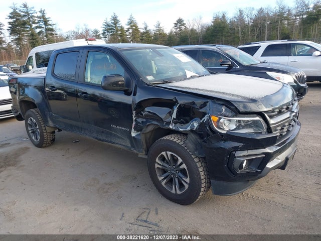 2021 CHEVROLET COLORADO 4WD SHORT BOX Z71 VIN: 1GCGTDEN7M1159261