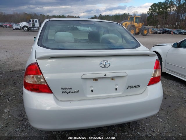 2003 TOYOTA PRIUS BASE (CVT) VIN: JT2BK12UX30074838