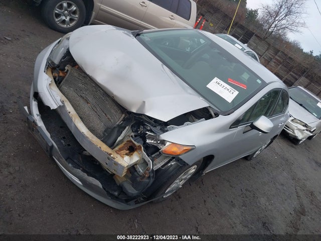 2012 HONDA CIVIC LX VIN: 2HGFB2F53CH314410