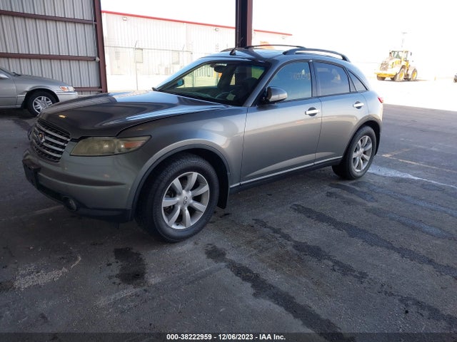 2005 INFINITI FX35 VIN: JNRAS08W85X214515