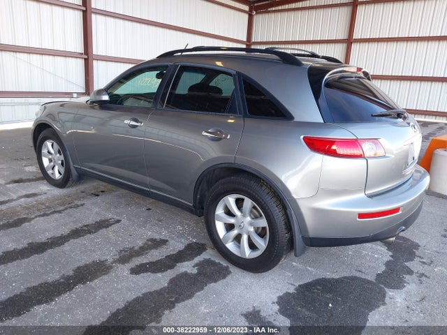 2005 INFINITI FX35 VIN: JNRAS08W85X214515