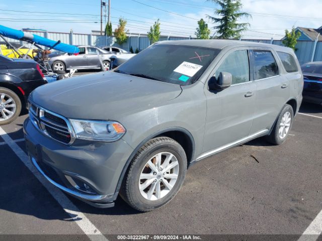 1C4RDHAG0KC604915 Dodge Durango Sxt Rwd