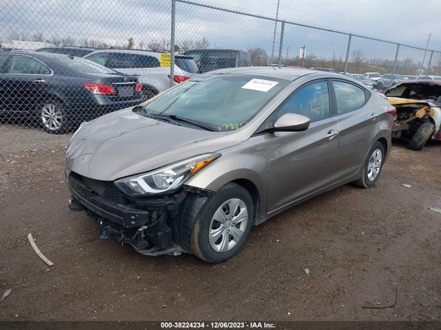 2016 HYUNDAI ELANTRA SE VIN: 5NPDH4AE0GH751463