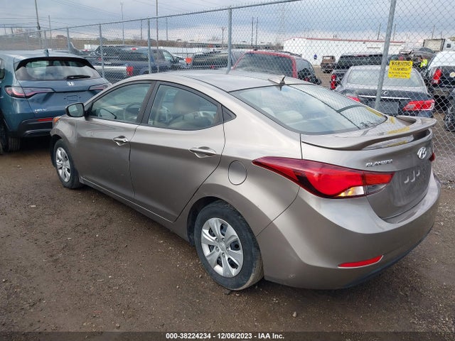 2016 HYUNDAI ELANTRA SE VIN: 5NPDH4AE0GH751463