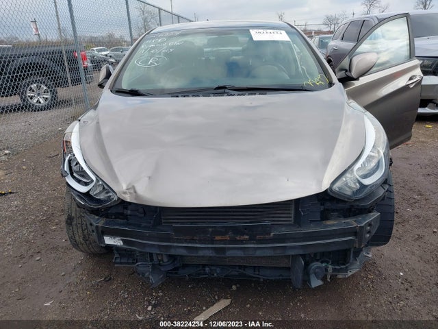 2016 HYUNDAI ELANTRA SE VIN: 5NPDH4AE0GH751463