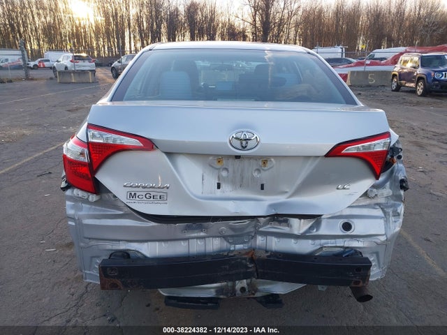 2016 TOYOTA COROLLA LE PLUS VIN: 2T1BURHE7GC498456