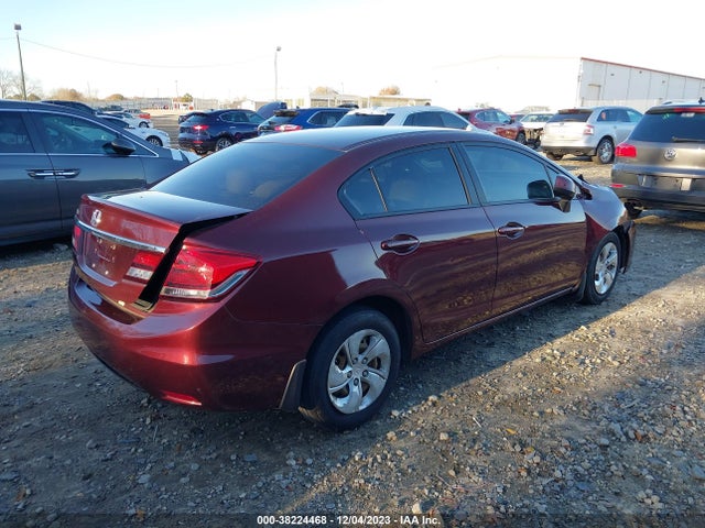 2013 HONDA CIVIC LX VIN: 19XFB2F56DE093168