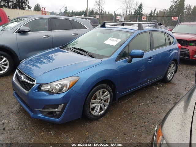 2015 SUBARU IMPREZA 2.0I PREMIUM VIN: JF1GPAC67F8330752