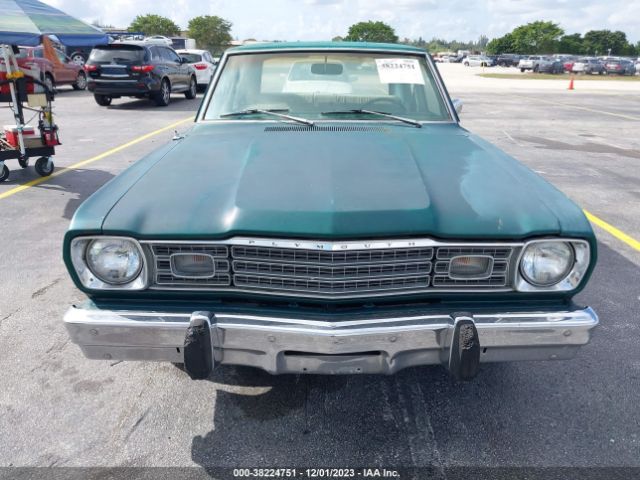 1974 PLYMOUTH VALIANT VL41C4R264242     Photo 5