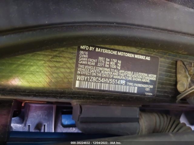 2017 BMW I3 WBY1Z8C54HV551478 Photo 8