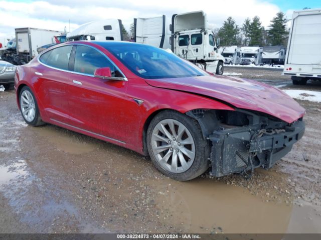 Продажа на аукционе авто 2018 Tesla Model S 75d/p100d/100d, vin: 5YJSA1E28JF248232, номер лота: 38224873