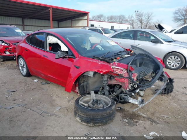 Продаж на аукціоні авто 2022 Tesla Model 3 Long Range Dual Motor All-wheel Drive, vin: 5YJ3E1EB0NF103541, номер лоту: 38224883