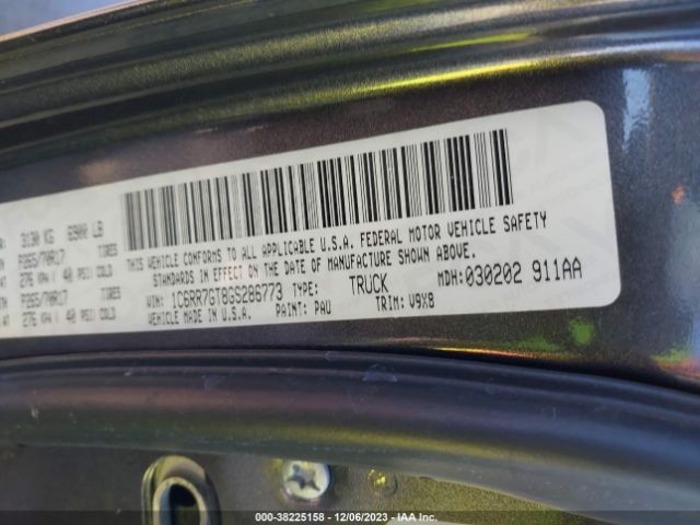 2016 RAM 1500 1C6RR7GT8GS286773 Photo 8