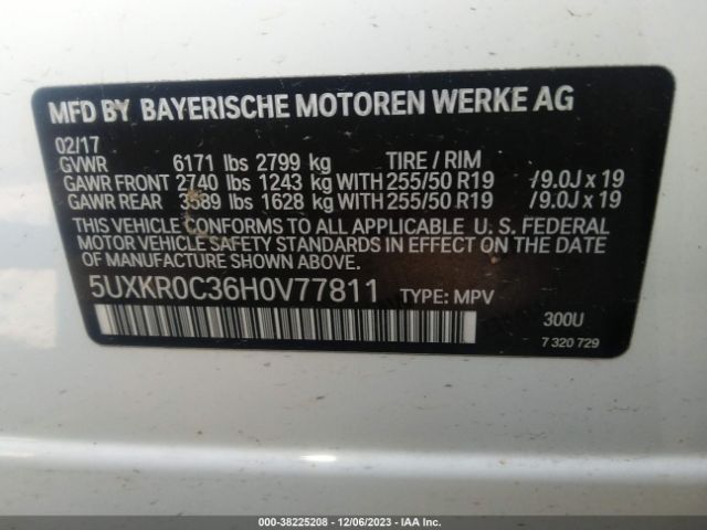 5UXKR0C36H0V77811 BMW X5 Xdrive35i