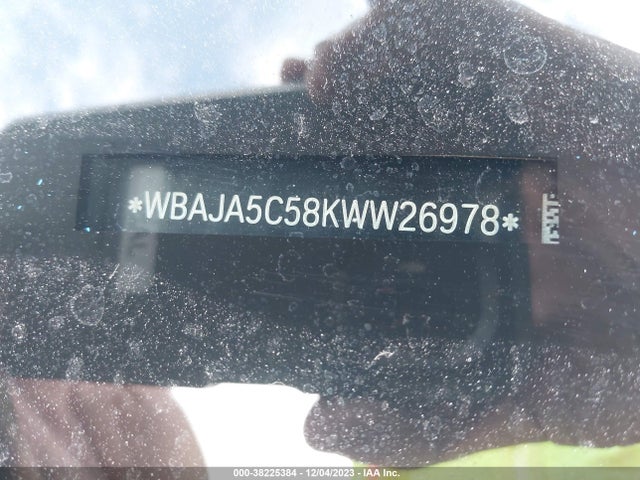 BMW 530I 2019 WBAJA5C58KWW26978 Image 9