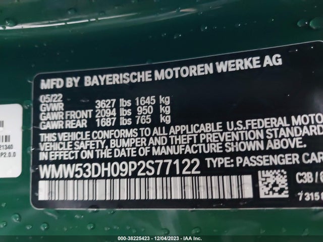 2023 MINI HARDTOP WMW53DH09P2S77122 Photo 8