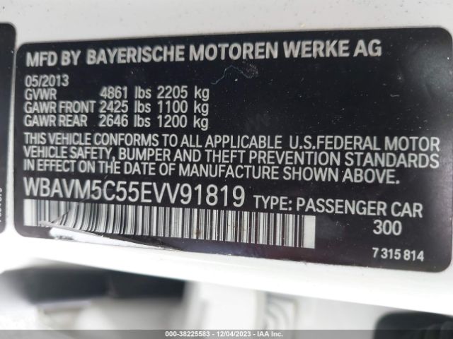 WBAVM5C55EVV91819 BMW X1 Xdrive35i