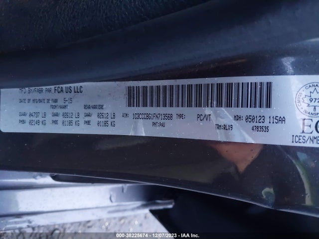 1C3CCCBG1FN713568 Chrysler 200 S