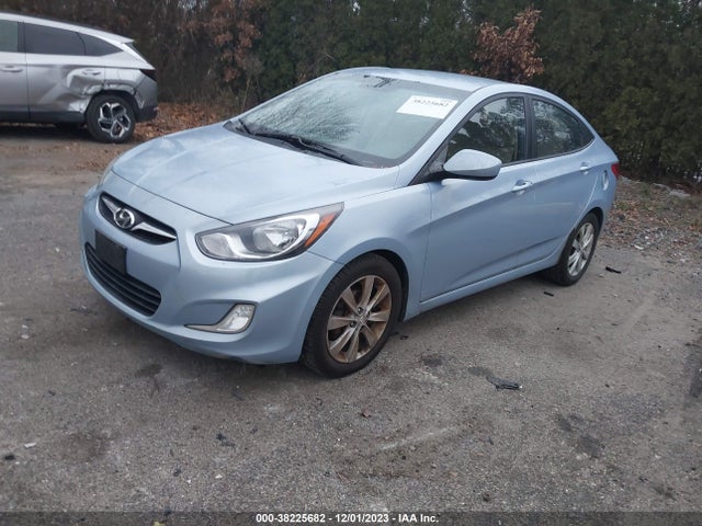 2012 HYUNDAI ACCENT GLS VIN: KMHCU4AE8CU042380