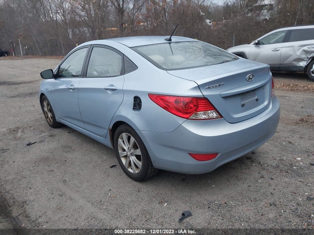 2012 HYUNDAI ACCENT GLS VIN: KMHCU4AE8CU042380