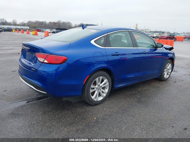 2017 CHRYSLER 200 LIMITED PLATINUM VIN: 1C3CCCAB4HN502423