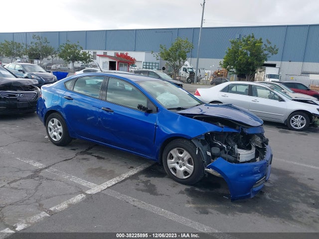 2013 DODGE DART SE AERO VIN: 1C3CDFAA3DD333615