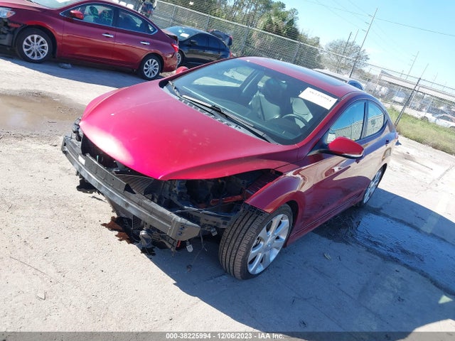 2013 HYUNDAI ELANTRA LIMITED VIN: 5NPDH4AE6DH329404