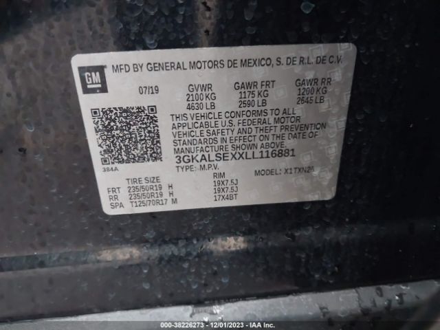 3GKALSEXXLL116881 GMC Terrain Fwd Denali