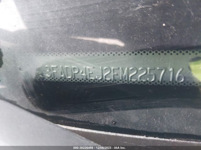 3FADP4EJ2FM225716 Ford FIESTA SE