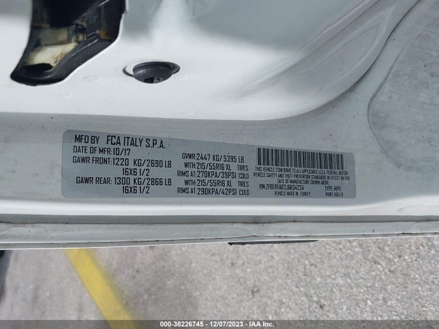 RAM Promaster City Tradesman 2018 ZFBERFAB2J6K04234 Image 9
