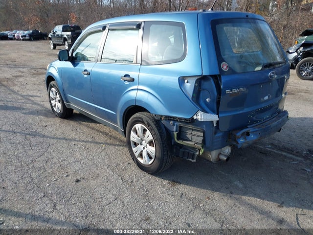 2009 SUBARU FORESTER 2.5X VIN: JF2SH61629G737357