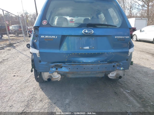 2009 SUBARU FORESTER 2.5X VIN: JF2SH61629G737357
