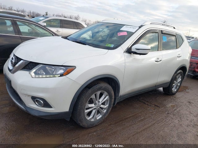 2016 NISSAN ROGUE SV VIN: KNMAT2MV1GP620936