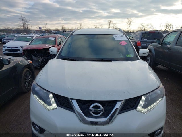 2016 NISSAN ROGUE SV VIN: KNMAT2MV1GP620936