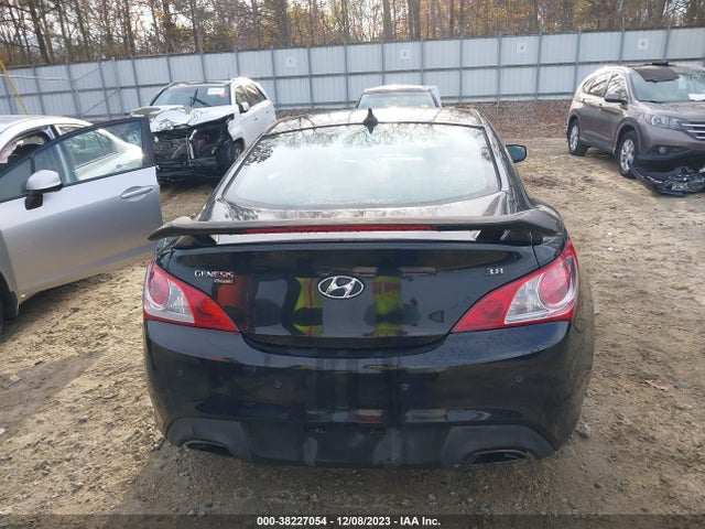 2012 HYUNDAI GENESIS 3.8 TRACK VIN: KMHHU6KH7CU074053