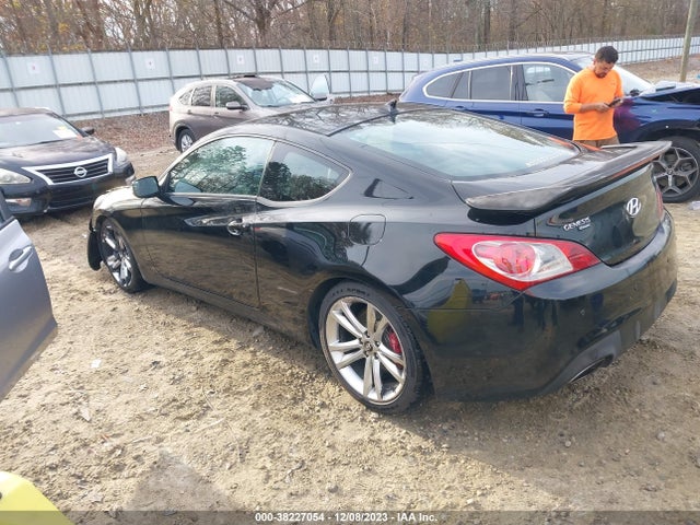 2012 HYUNDAI GENESIS 3.8 TRACK VIN: KMHHU6KH7CU074053