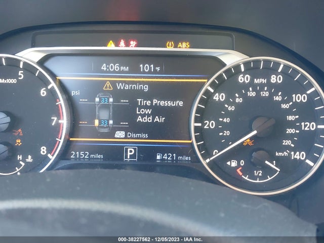 2023 NISSAN ALTIMA SR FWD VIN: 1N4BL4CV7PN403958