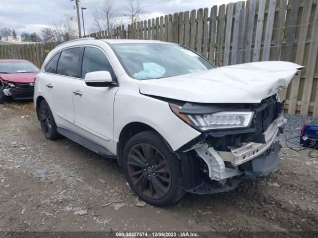 2018 Acura Mdx W/technology Package & Acurawatch Plus Pkg მანქანა იყიდება აუქციონზე, vin: 5J8YD4H58JL010954, აუქციონის ნომერი: 38227574