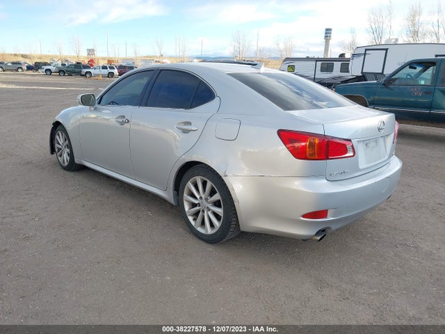 2009 LEXUS IS 250 BASE A6 VIN: JTHBK262592089247