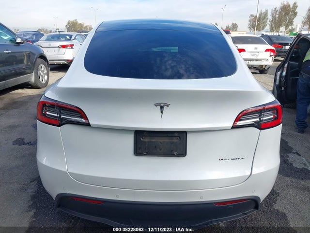 2021 TESLA MODEL Y LONG RANGE DUAL MOTOR ALL-WHEEL DRIVE VIN: 5YJYGDEE9MF082859
