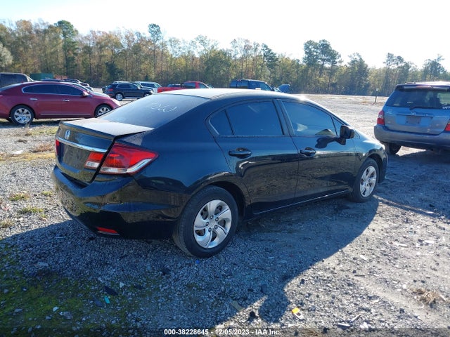 Honda Civic Lx 2014 2HGFB2F5XEH558493 Image 4